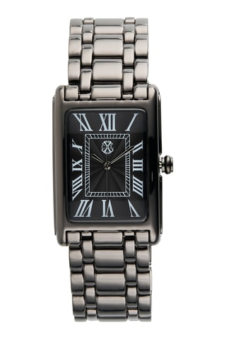Montre à quartz en alliage - Gris et noir