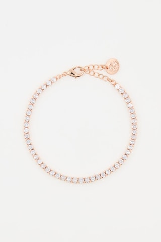 Coffret montre à quartz en alliage - Doré rose