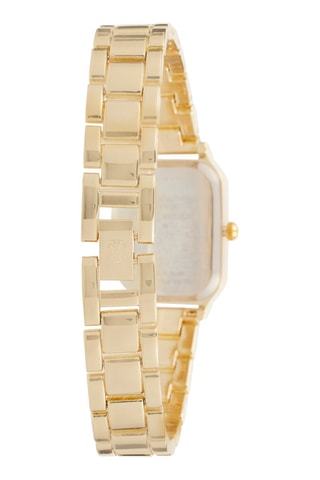 Montre à quartz en alliage - Doré