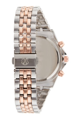 Legering Quartz Horloge Zilverkleurig en Roségoudkleurig