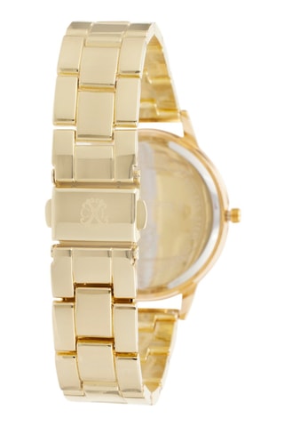 Montre à quartz en alliage - Doré et blanc