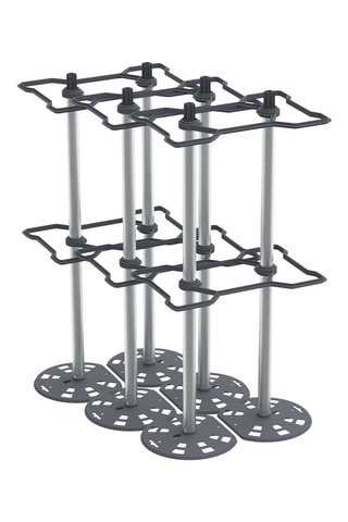 3 klimplantenhouders - 33,6 x 19,4 x 64,4 cm