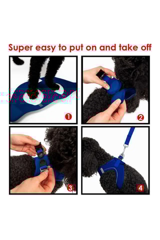 Arnês acolchoado para cão