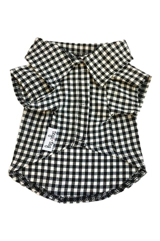 Camisola para cão - Preto e branco