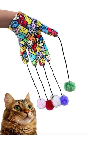 Luva de brincar para gato - 45 x 10 cm