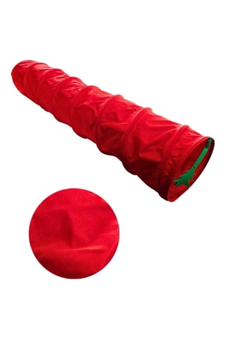 Túnel de brincar para gato - Vermelho