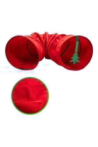 Túnel de brincar para gato - Vermelho