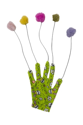 Luva de brincadeira para gato - Verde