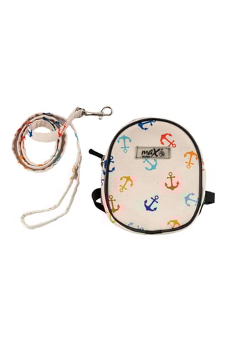 Mochila para cão - Creme