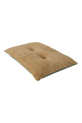 Almofada - Verde e castanho - 50 x 35 x 5 cm