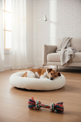 Cama para cão - 47 x 47 x 10 cm