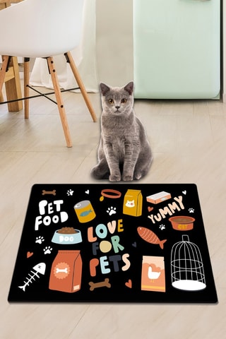Tapete para gato - Preto - 40 x 60 cm