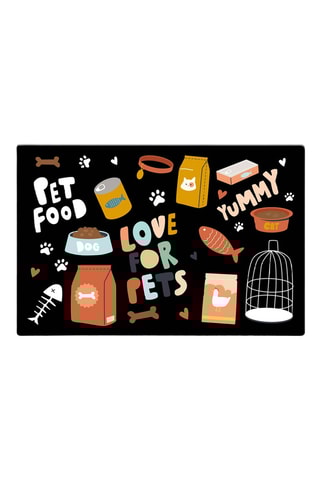 Tapete para gato - Preto - 40 x 60 cm