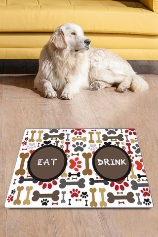 Tapete para cão - Branco - 40 x 60 cm