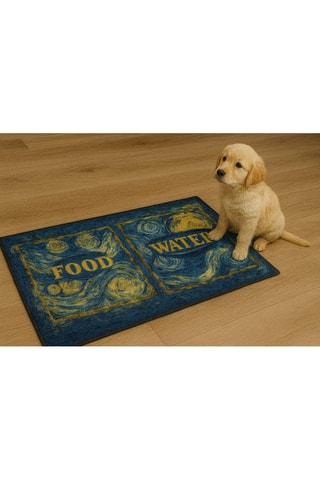 Tapete para cão - Azul - 40 x 70 cm