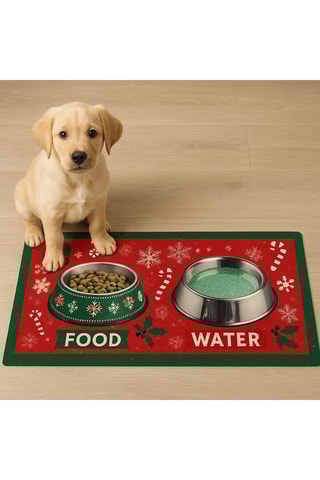 Tapete para cão - Vermelho - 40 x 70 cm