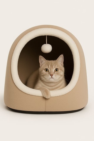 Casa para gato - Camel - 40 x 35 x 35 cm