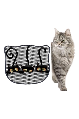 Tapete para gato - Preto - 40 x 50 cm