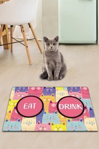 Tapete para gato - Rosa - 40 x 60 cm