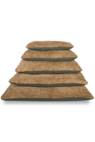 Almofada - Verde e castanho - 70 x 50 x 9 cm