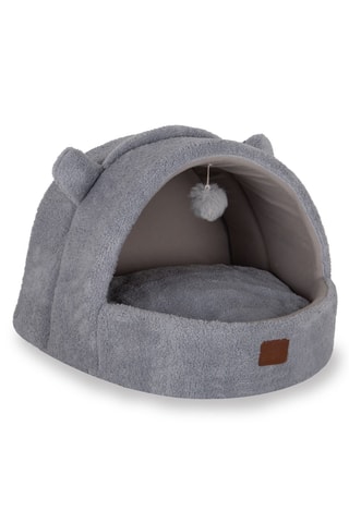 Casa para gato - Cinzento - 50 x 40 x 35 cm