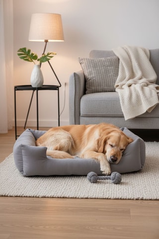 Coussin - Gris - 90 x 75 x 18 cm