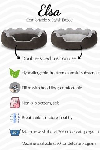 Cesto reversível - 75 x 65 x 25 cm