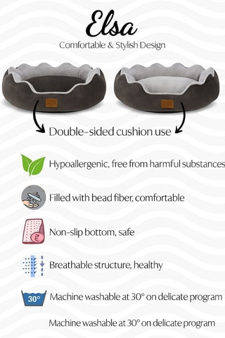 Cesto reversível - 75 x 65 x 25 cm