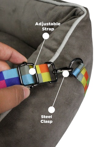 Cesto para carro - 40 x 55 x 15 cm