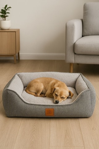 Cama para cão - 80 x 60 x 18 cm