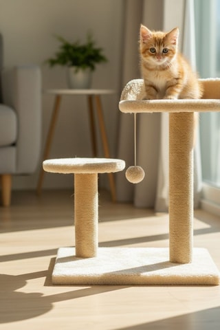 Árvore para gatos - 46 x 35 x 50 cm