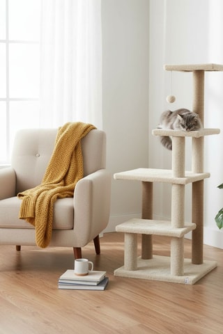 Árvore para gato - 117 x 45 x 45 cm