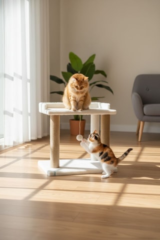 Árvore para gato - 50 x 48 x 35 cm