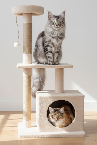 Casa para gato - 106 x 50 x 35 cm