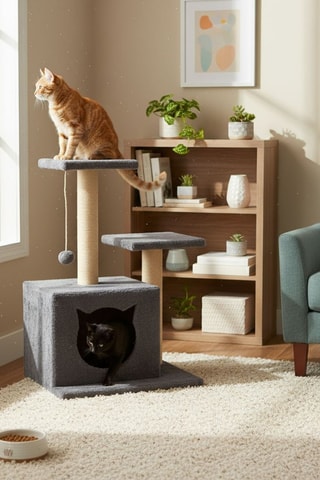 Casa para gato - 72 x 45 x 35 cm