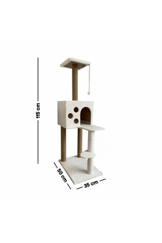 Árvore para gato - 115 x 35 x 50 cm