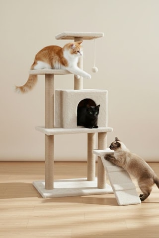 Árvore para gato - 125 x 50 x 35 cm
