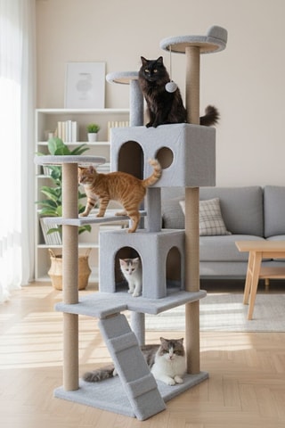 Árvore para gato - 165 x 60 x 45 cm