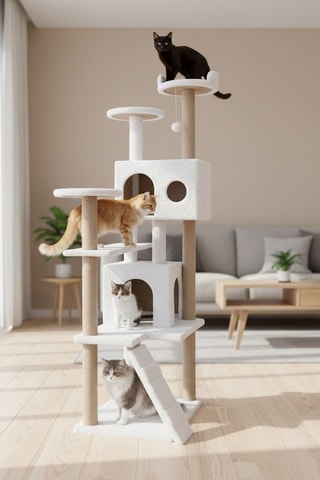 Árvore para gato - 165 x 60 x 45 cm