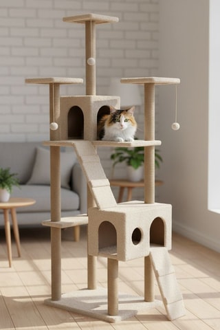 Árvore para gato - 172 x 60 x 45 cm