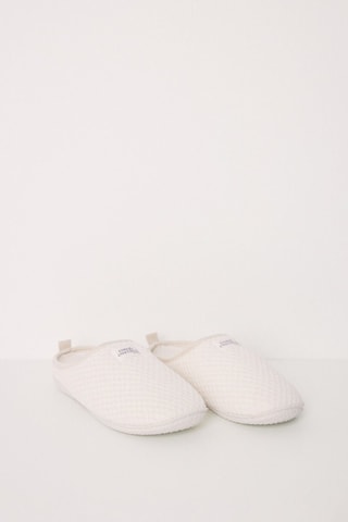 Pantofole imbottite - Ecrù