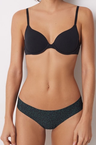 Tanga - Verde scuro e nero