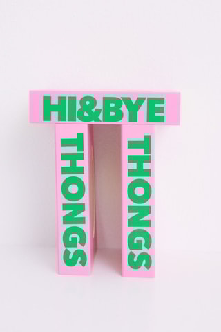 3 perizomi - Bianco e rosa