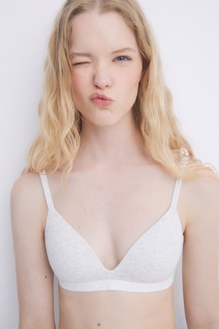 Reggiseno - Grigio chiaro melange