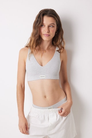 Top - Grigio melange