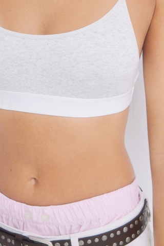 Top - Grigio chiaro melange