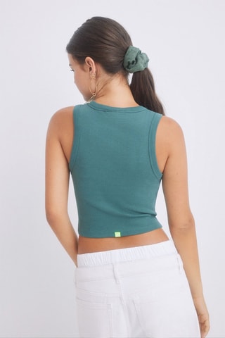 Crop top - Verde scuro
