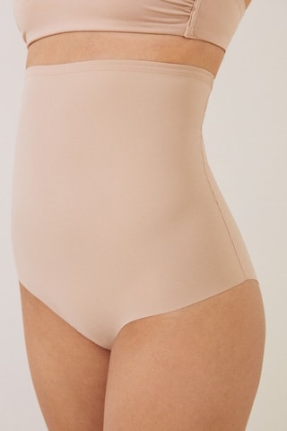 Slip a vita alta - Beige