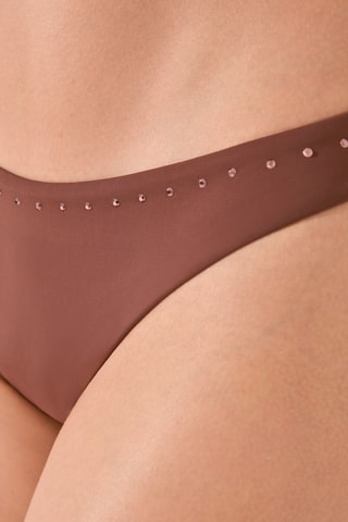 Slip bikini - Marrone