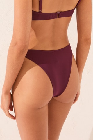 Slip bikini - Bordeaux